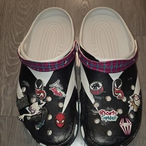 Marvel Spiderverse Crocs